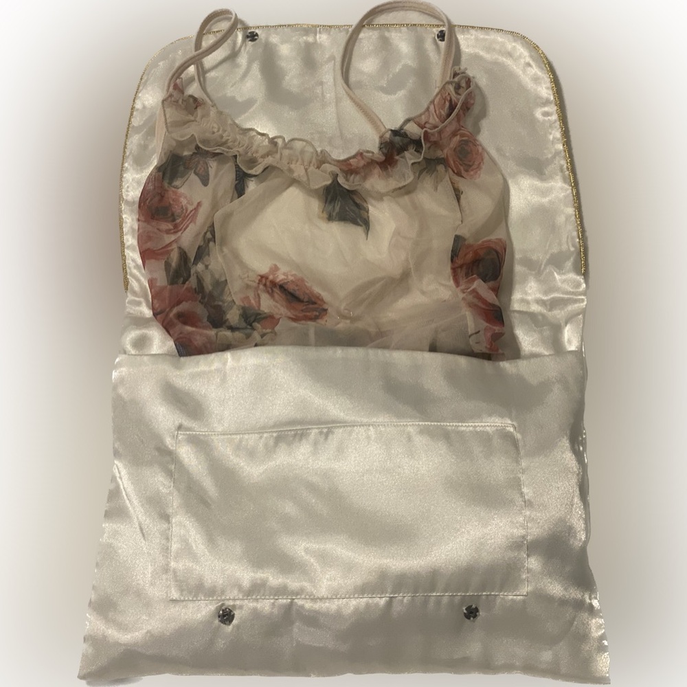 VICTORIAS SECRET VINTAGE 80’s LINGERIE SATIN BAG - NEW IN PACKAGE - Picture 11 of 15